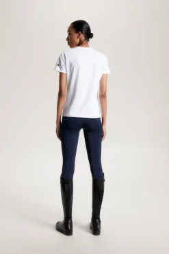Tommy Hilfiger Equestrian Brooklyn Kurzarm-T-Shirt mit Motiv*Damen Shirts & Polos Für Damen