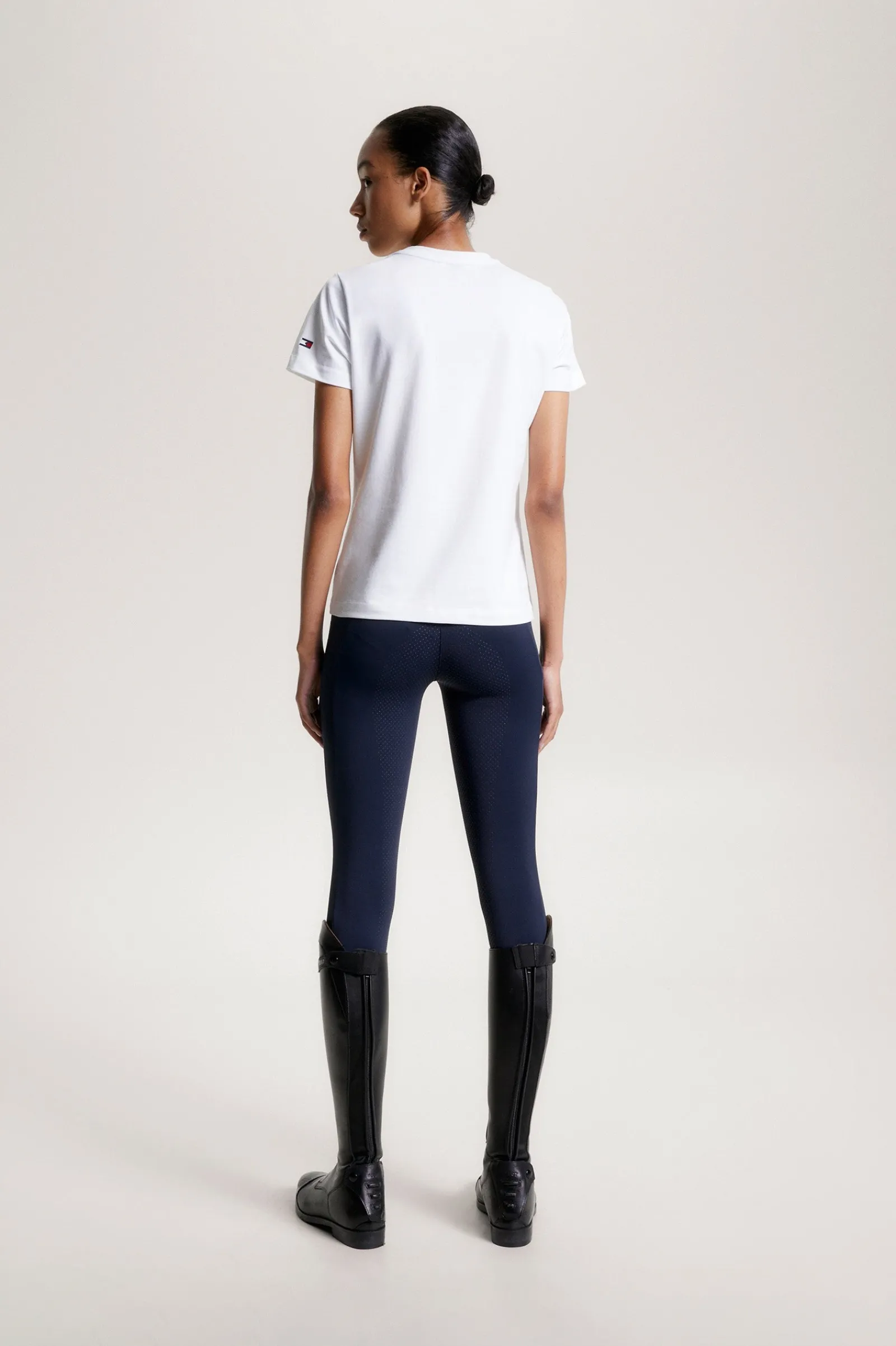 Tommy Hilfiger Equestrian Brooklyn Kurzarm-T-Shirt mit Motiv*Damen Shirts & Polos Für Damen