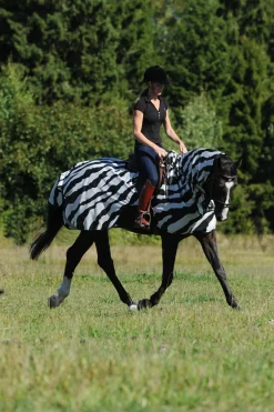 Bucas Buzz-Off Zebra Fliegenausreitdecke* Fliegendecken