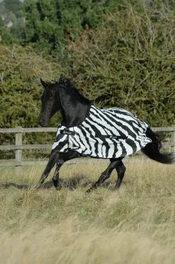 Bucas Buzz-Off Zebra Fliegendecke mit abnehmbarem Halsteil* Fliegendecken