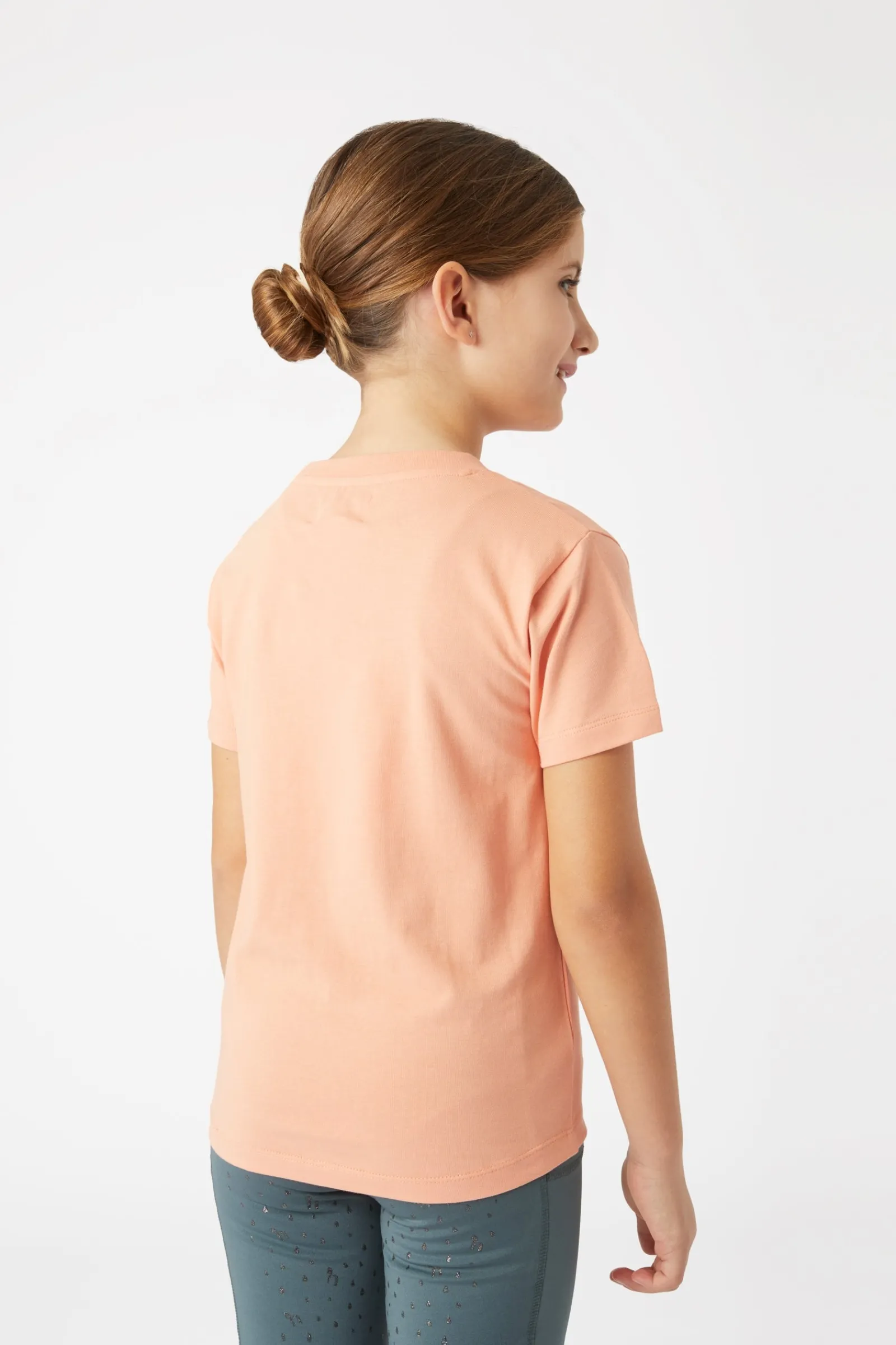 Horze Calina Kinder T-Shirt mit Stickerei*Kinder Shirts & Polos Für Kinder