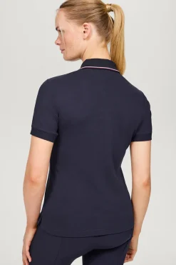 Tommy Hilfiger Equestrian Camden Damenpolo mit Reißverschluss*Damen Shirts & Polos Für Damen