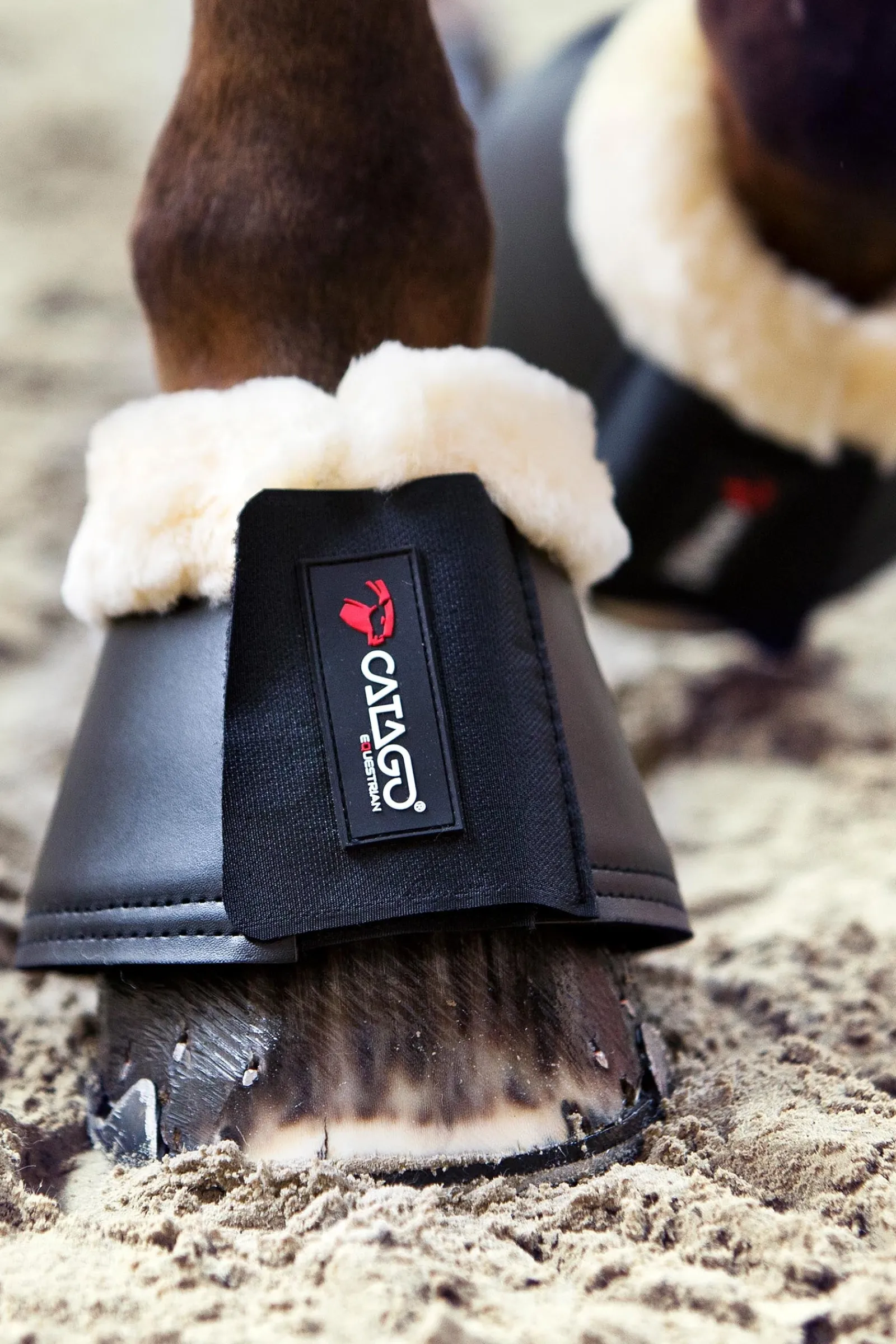 Catago Hufglocken mit Merino* Over Reach Boots