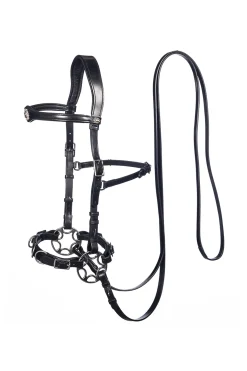 F.R.A. Freedom Riding Articles Caval Compl. Cavemore Trense (Syst.2) w/ Scissors & Reins* Trensen & Nasenriemen