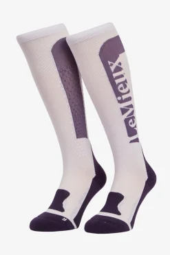 LeMieux chaussettes avec grip en silicone* Kniestrümpfe & Reitsocken