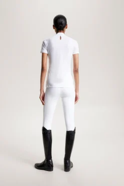 Tommy Hilfiger Equestrian Chelsea Kühlendes Kurzarm-Poloshirt mit Logo*Damen Shirts & Polos Für Damen