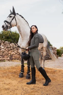 B Vertigo Chiara Vollbesatzreithose mit Kompression und Hybrid-Design*Damen Reitleggings Für Damen