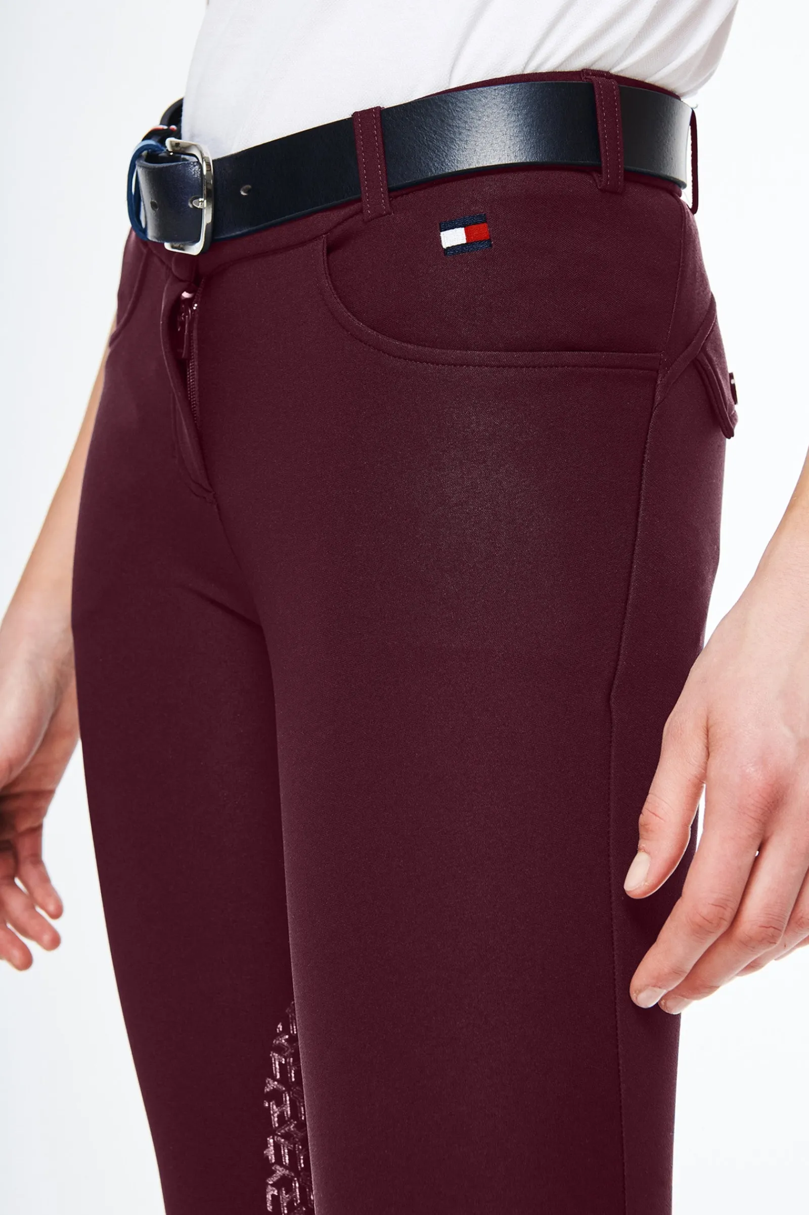 Tommy Hilfiger Equestrian Classic Style Damen Kniebesatz Reithose*Damen Reithose Für Damen Mit Kniebesatz