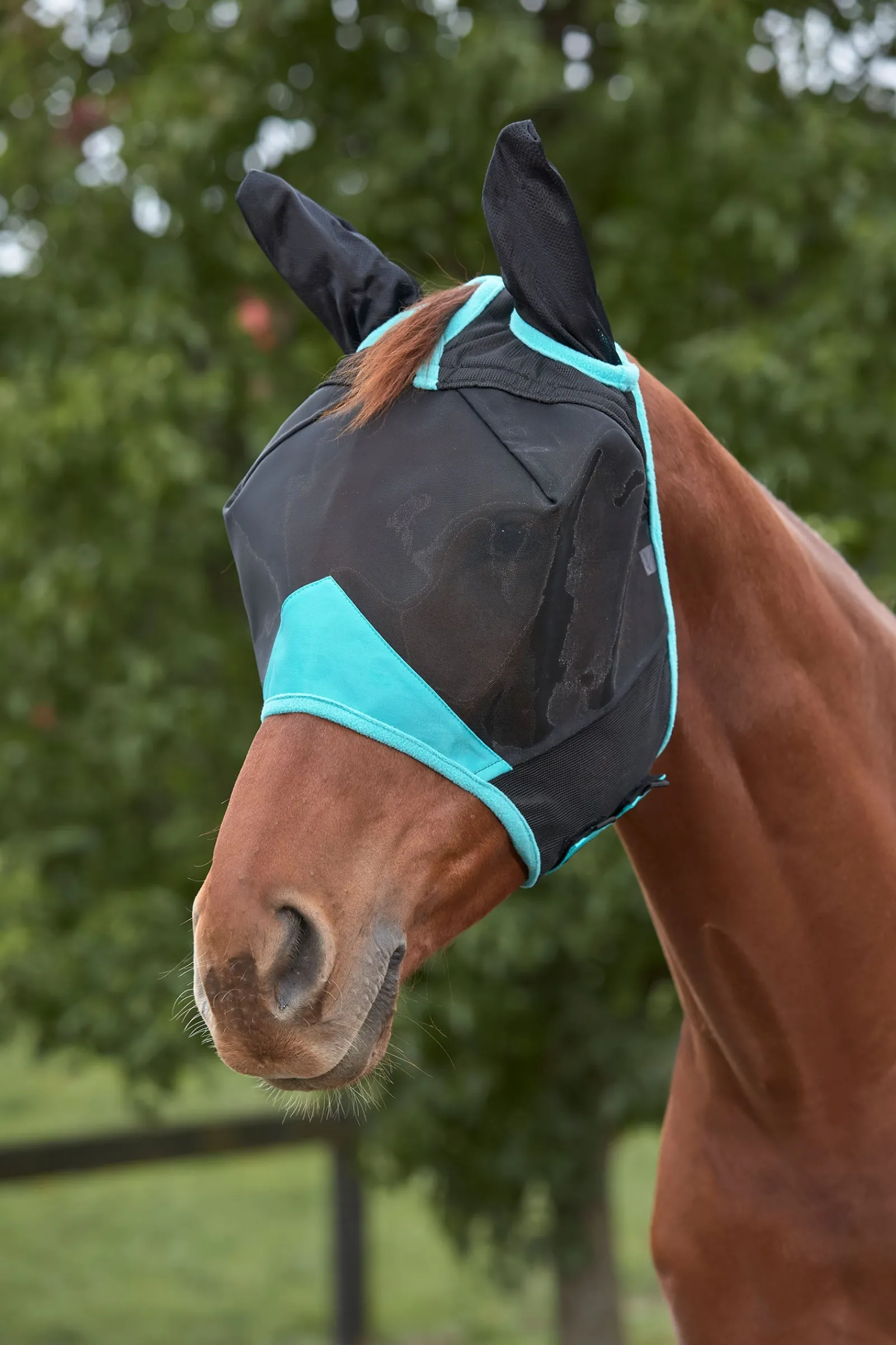 Weatherbeeta Comfitec Deluxe Fine Mesh Fliegenmaske mit Ohren* Fliegenmasken & Fliegenfransen