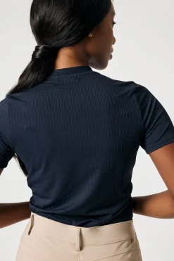 PS of Sweden Courtney S/S Gestreiftes Mesh-Shirt*Damen Shirts & Polos Für Damen