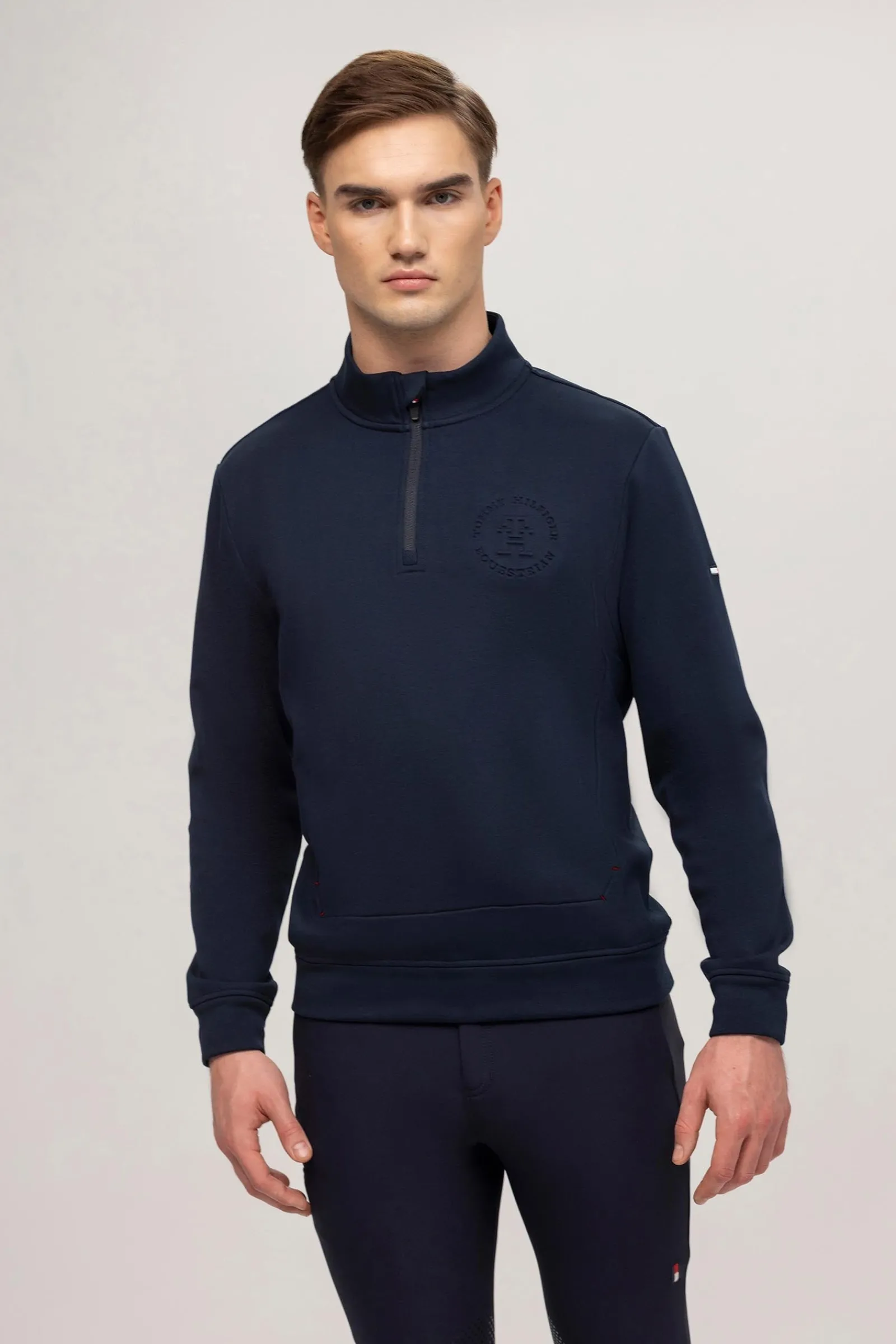 Tommy Hilfiger Equestrian Dallas Men´s 1/4 Zip Sweatshirt*Herren Pullovers & Fleecejacken Für Herren