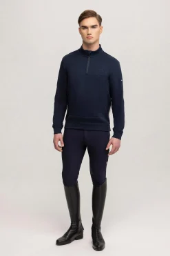 Tommy Hilfiger Equestrian Dallas Men´s 1/4 Zip Sweatshirt*Herren Pullovers & Fleecejacken Für Herren