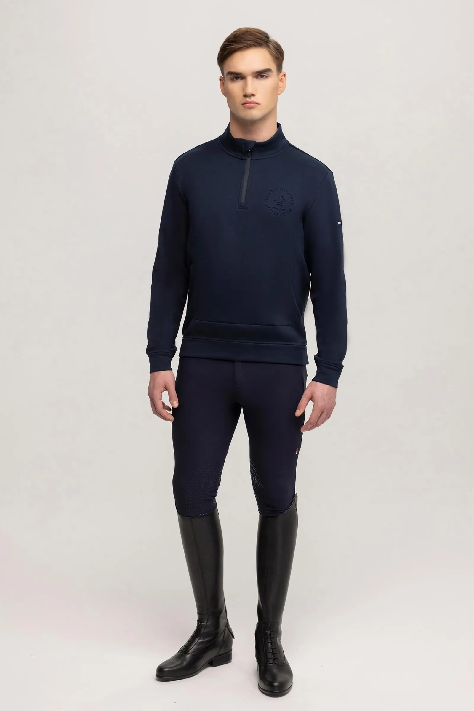 Tommy Hilfiger Equestrian Dallas Men´s 1/4 Zip Sweatshirt*Herren Pullovers & Fleecejacken Für Herren