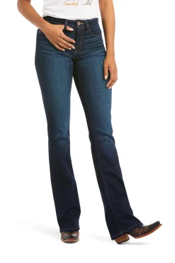 Ariat Damen Real High Rise Ballary Bootcut Jeans*Damen Reithose Für Damen Mit Vollbesatz