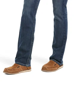 Ariat Damen R.E.A.L. Mid Rise Stretch Ivy Stackable Straight Leg Jeans*Damen Jodhpurreithose Für Damen