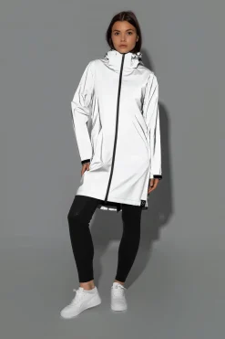 Horze Damen reflektierender Regenmantel*Damen Mäntel & Jacken Für Damen