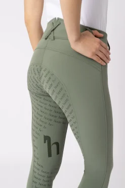 Horze Damen Reithose mit Silikonvollbesatz und hohem Bund*Damen Reithose Für Damen Mit Vollbesatz