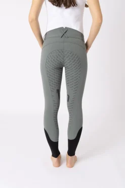 Horze Damen Reithose mit Silikonvollbesatz und hohem Bund*Damen Reithose Für Damen Mit Vollbesatz
