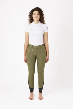 Horze Damen Vollbesatzreithose mit hohem Bund und Kristallen*Damen Reithose Für Damen Mit Vollbesatz