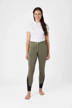 Horze Damen Vollbesatzreithose mit Gürtelschlaufendetail*Damen Reithose Für Damen Mit Vollbesatz