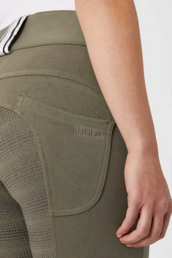 Horze Damen Vollbesatzreithose mit Gürtelschlaufendetail*Damen Reithose Für Damen Mit Vollbesatz