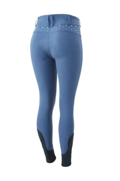 Horze Damen Vollbesatzreithose mit hohem Bund und Kristallen*Damen Reithose Für Damen Mit Vollbesatz