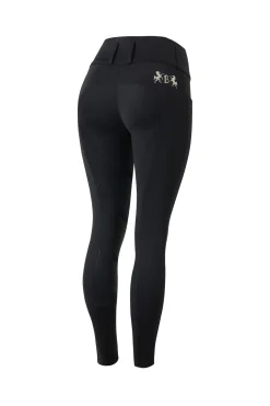 B Vertigo Damenreithose Meghan mit hohem Bund und Vollbesatz UPF 50+*Damen Reithose Für Damen Mit Vollbesatz