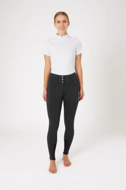 B Vertigo Damenreithose Meghan mit hohem Bund und Vollbesatz UPF 50+*Damen Reithose Für Damen Mit Vollbesatz