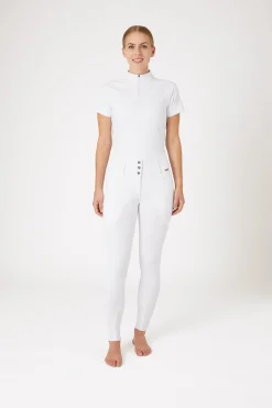 B Vertigo Damenreithose Meghan mit hohem Bund und Vollbesatz UPF 50+*Damen Reithose Für Damen Mit Vollbesatz
