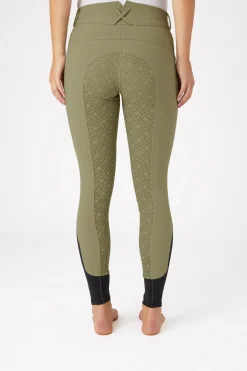 Horze Damenreithose mit Vollbesatz und hohem Bund*Damen Reithose Für Damen Mit Vollbesatz