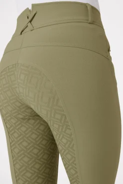 Horze Damenreithose mit Vollbesatz und hohem Bund*Damen Reithose Für Damen Mit Vollbesatz