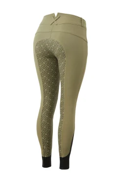 Horze Damenreithose mit Vollbesatz und hohem Bund*Damen Reithose Für Damen Mit Vollbesatz