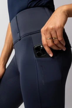 Horze Damenreitleggings Anya mit Vollbesatz aus Silikon UPF 50+*Damen Reitleggings Für Damen