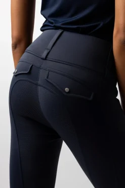 Horze Damenreitleggings Anya mit Vollbesatz aus Silikon UPF 50+*Damen Reitleggings Für Damen