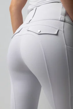 Horze Damenreitleggings Anya mit Vollbesatz aus Silikon UPF 50+*Damen Reitleggings Für Damen