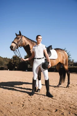 Horze Damenreitleggings Anya mit Vollbesatz aus Silikon UPF 50+*Damen Reitleggings Für Damen