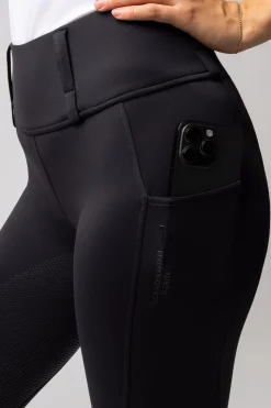 Horze Damenreitleggings Anya mit Vollbesatz aus Silikon UPF 50+*Damen Reitleggings Für Damen