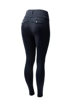 Horze Damenreitleggings Anya mit Vollbesatz aus Silikon UPF 50+*Damen Reitleggings Für Damen