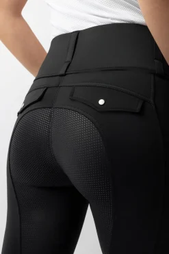 Horze Damenreitleggings Anya mit Vollbesatz aus Silikon UPF 50+*Damen Reitleggings Für Damen