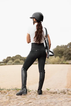 Horze Damenreitleggings Anya mit Vollbesatz aus Silikon UPF 50+*Damen Reitleggings Für Damen