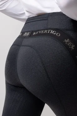 B Vertigo Damenreitleggings Jenny mit Vollbesatz aus Silikon UPF 40+*Damen Reitleggings Für Damen
