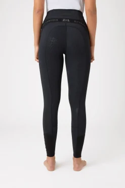 B Vertigo Damenreitleggings Jenny mit Vollbesatz aus Silikon UPF 40+*Damen Reitleggings Für Damen