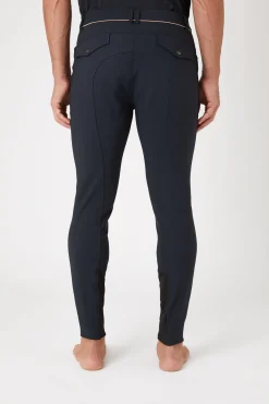 B Vertigo Damien Herrenreithose mit Kniebesatz UPF 40+*Herren Reithosen Für Herren