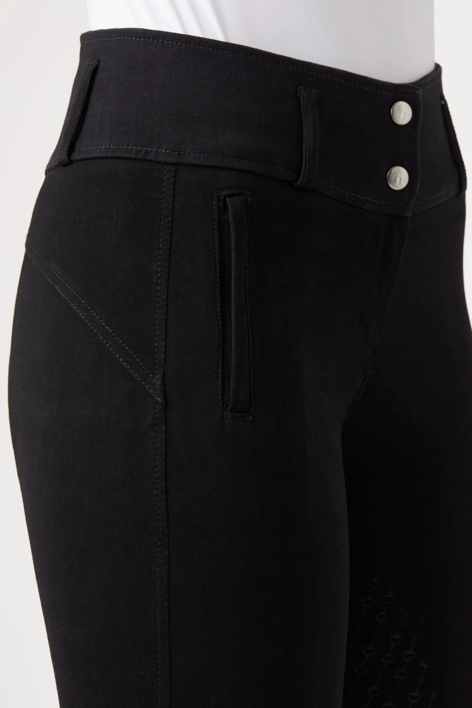 Horze Daniela Damen Reithose mit Vollbesatz und Silikon Grip*Damen Reithose Für Damen Mit Vollbesatz