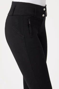 Horze Daniela Damenreithose mit Kniebesatz aus Synthetikleder*Damen Reithose Für Damen Mit Kniebesatz