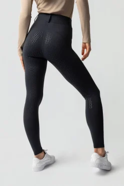Horze Dea Damen Winter Reitleggings mit Vollbesatz*Damen Thermoreithosen Und -Reitleggins Für Damen
