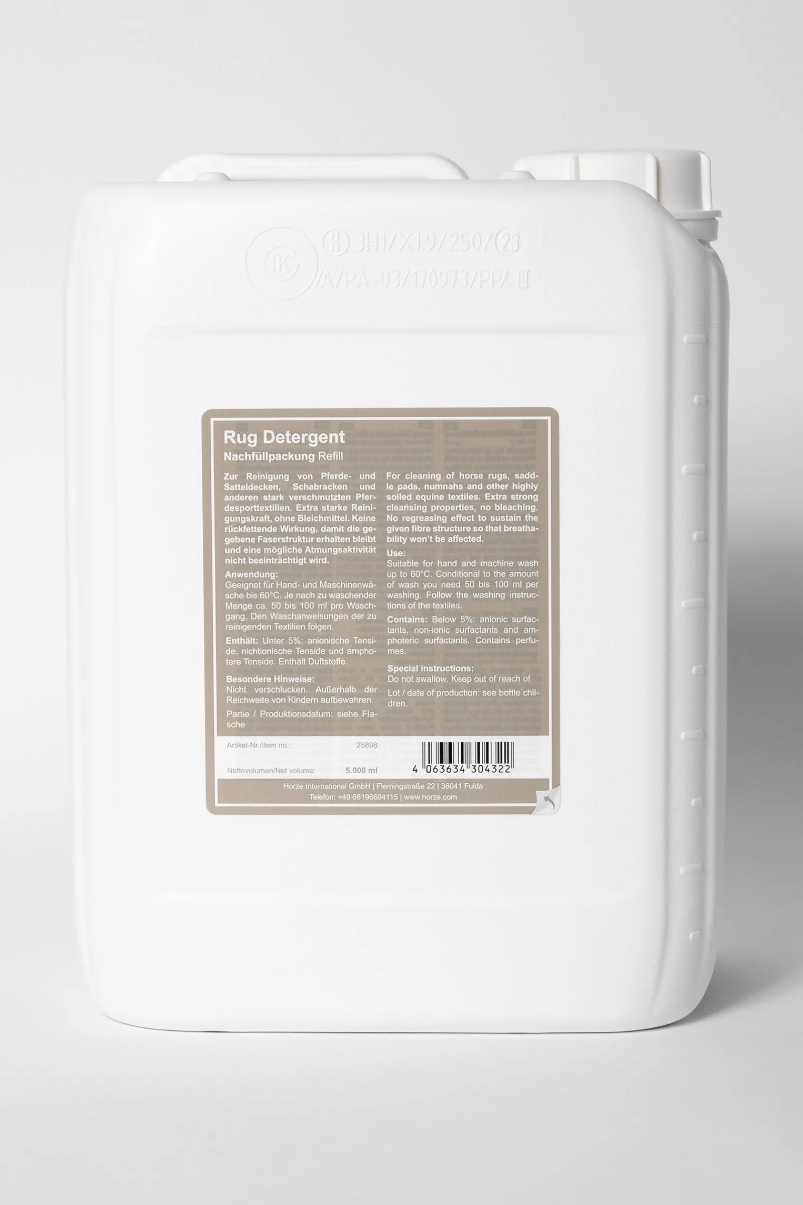 Horze Deckenwaschmittel, 5l* Ausrüstungspflege