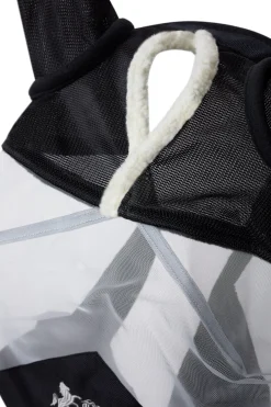 B Vertigo Delux Fliegenmaske mit Kunstfell* Fliegenmasken & Fliegenfransen