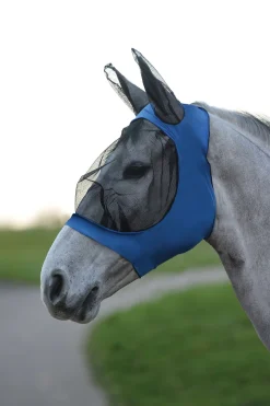 Weatherbeeta Deluxe Stretch Bug Fliegenmaske mit Ohren* Fliegenmasken & Fliegenfransen