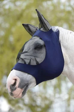 Weatherbeeta Deluxe Stretch Bug Fliegenmaske mit Ohren* Fliegenmasken & Fliegenfransen